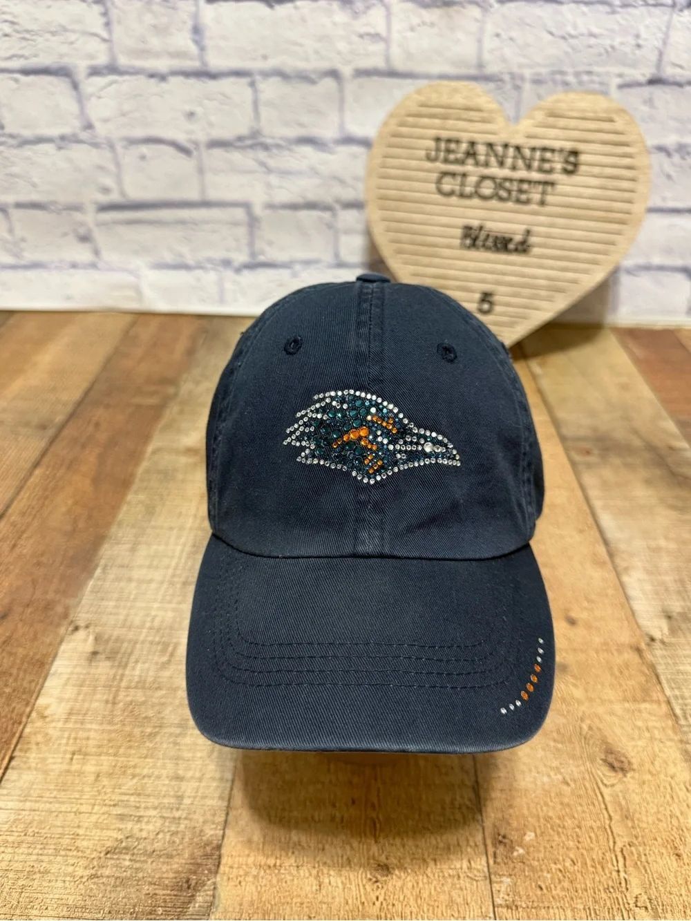UTSA Ladies Hat, OSFM collegiate rhinestone bling